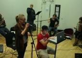 Getting to know you: first rehearsal of Geordie folk pioneers PBS6