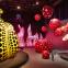 Installation view of ‘You, Me and the Balloons’ by Yayoi Kusama at Aviva Studios
