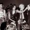 Liza Minelli, Bianca Jagger, Andy Warhol, and Halston at Studio 54
