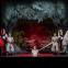 Alice (Claudia Boyle) with the Red Knight (Joshua Bloom) and the White Knight (Mark Stone) and other Liddell sisters (Bianca Hopkins and Eloise Hymas)