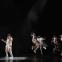 Song sung blue: Kenrick Sandy (left) and the dancers of Boy Blue in their new work, 'Redd'