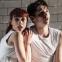 Teens in trouble: Cordelia Braithwaite and Paris Fitzpatrick as Juliet and Romeo