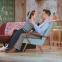 Happy talk: Katherine Parkinson and Richard Harrington in 'Home, I'm Darling'