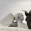 Louis Armstrong and his wife in Egypt