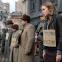 Poles apart: Zofia Wichlacz as Kasia in 'World on Fire'