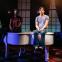 Meeting across time: from left, Tyrone Huntley as Wes, Andy Mientus as Patrick