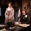 Gemma Whelan as Kate and David Mitchell as Will