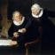Rembrandt van Rijn, 'The Shipbuilder and his Wife: Jan Rijcksen and his Wife, Griet Jans', 1633