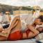 Strange behaviour: Oliver Jackson-Cohen as Nevile and Mimi Keene as Kay