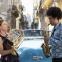Go Mambo! Sarah Willis with saxophonist Yuniet Lombida Prieto