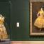 'Sargent and Fashion' Installation view with 'La Carmencita', c.1890 and costume