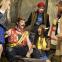 Social outcasts: Mark Rylance's Johnny with his crew
