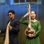 Alok Kumar as Chyavana and Susanna Hurrell as Sukanya in the 2017 world premiere production