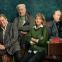Four's company: from left, Jon Culshaw with Billy, Matthew Kelly, Jemma Redgrave, Adrian Scarborough