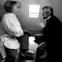 Merrick- the Elephant Man (John Hurt) and Dr Treves (Anthony Hopkins)