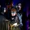 Masking her feelings: Amelia (Anne Sophie Duprels) warns the king of his imminent assassination
