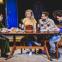 Nia Roberts, Sophie Melville, Jordan Bernarde and Gwydion Rhys star in the dinner from hell