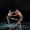 In a whirl: Tom Rogers and Yu Kurihara of Birmingham Royal Ballet in 'Lazuli Sky'