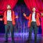 Ben Ashenden (left) and Alex Owen as comedy duo Jimmy and Sid
