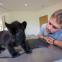 Getting to know you: Maya with Giles Clark