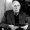 Anthony Blunt at a press conference, shortly after being outed as a spy for the Soviets