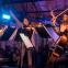 The quartet from the CBSO plays in an unaccustomed venue