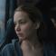 Ticket to ride: Lynsey (Jennifer Lawrence) on the coach back home
