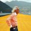'The Floating Piers' at Lake Iseo, Italy in 2016 were the fulfillment of Christo's ambition to walk on water