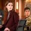 If you're indicted you're invited: Maia Rindell (Rose Leslie, left) and Lucca Quinn (Cush Jumbo)