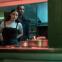 Dumb waiter? Katie (Camila Mendes) and Adam (Jessie T Usher)