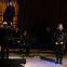 Josep Pons, member of the BBC Symphony Orchestra, Derek Ballard and Thomas-Johannes Mayer in Ullmann's 'The Emperor of Atlantis'