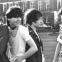 Happy Barracudas in 1980. From left: Jeremy Gluck (with Spizzenergi “Where’s Captain Kirk” badge), Nick Turner, Robin Wills (in the leather jacket he bought from Sid Vicious) and David Buckley