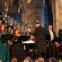 From left, soprano Rebecca Hardwick, contralto Jess Dandy, tenor James Oxley, and bass Alex Ashworth