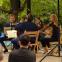 The Doric in the Bandstand: violinists Alex Redington and Ying Xue, violist Hélène Clément and cellist John Myerscough
