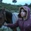 Monse, a keen bareback rider, with her horse in 'The Echo'