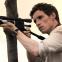 Shots fired: Eddie Redmayne as the Jackal