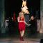 Statuesque: Ellie Goulding at the V&A
