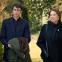 Matthew Lewis as Canon Daniel Clement with his mother Audrey (Amanda Redman)