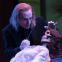 Fausto Cabra as Vindice with his murdered love Gloriana