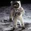 Buzz Aldrin out for a stroll