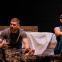 David Walmsley and Eileen Walsh in 'Girl on an Altar', doing what middle-aged people do in their bedrooms