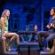 Georgina Castle and Josh St. Clair - a pecarious moment, in every sense