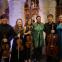 Composer-in-residence Eleanor Alberga (centre) with the Goethe Quartet and Marta Fontanals-Simmons