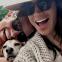 Harry, Meghan and Guy the beagle