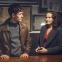 Harry Chase (Jonah Hauer-King) and Lois Bennett (Julia Brown)