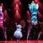 Defying gravity - Lisa Lambe, Kate Parr, Olivia Saunders and Rumi Sutton in 'Hex'