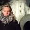 Presenter Lisa Hilton at the Tower of London