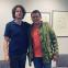 Valeriy Sokolov (right) with Aurora Principal Conductor Nicholas Collon