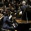 Mature and communicative - Ilia Lomtatidze with Stephen Threlfall and members of Manchester Camerata