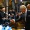 King Charles III meets members of Le Concert Spirituel, with Hervé Niquet behind him'